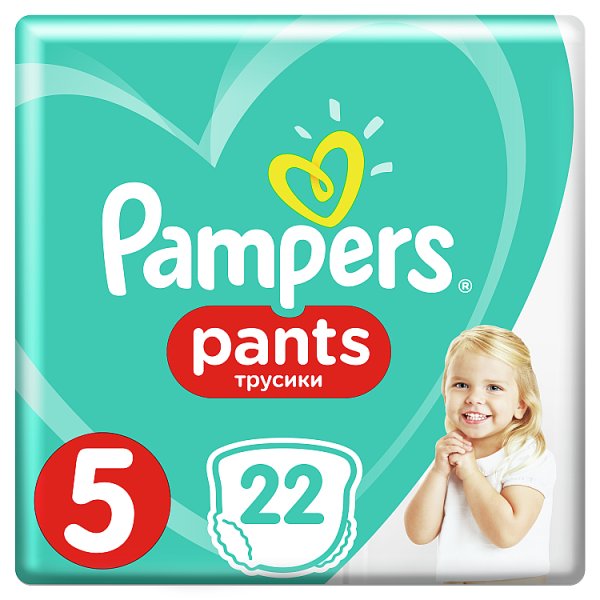 Pampers Pants, Rozmiar 5, 22 Pieluchomajtki