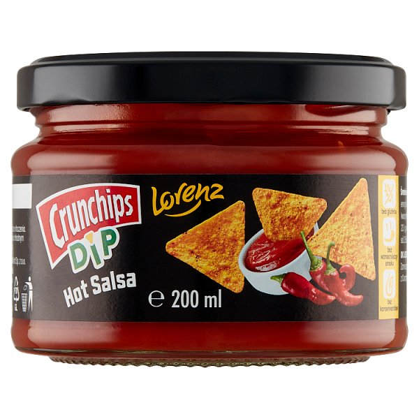 Crunchips Hot Salsa Dip 200 ml