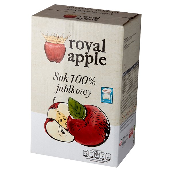 Royal apple Sok 100 % jabłkowy 3 l