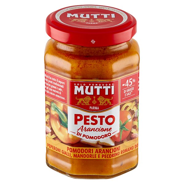 Mutti Pesto Arancione Sos pomidorowy 180 g