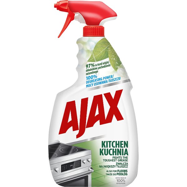 Ajax Spray środek czyszczący do kuchni z roślinną formułą 750 ml