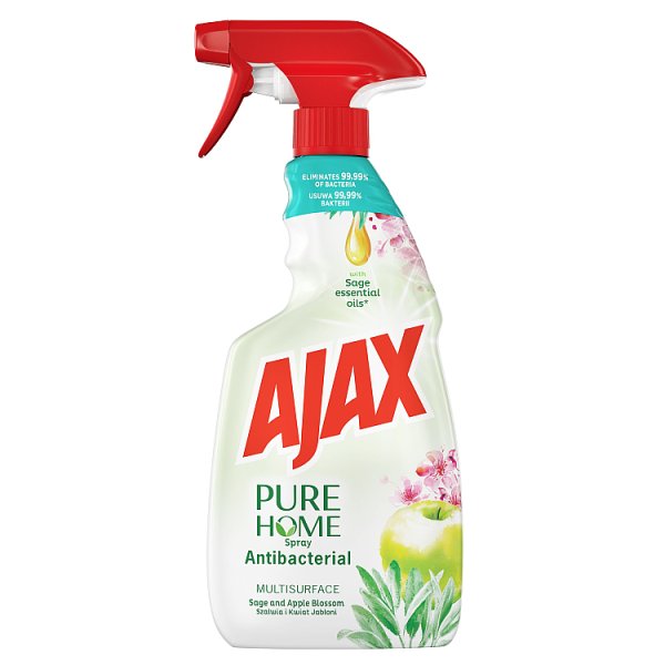Ajax PURE HOME Szałwia i Kwiat Jabłoni Środek czyszczący uniwersalny spray 500 ml