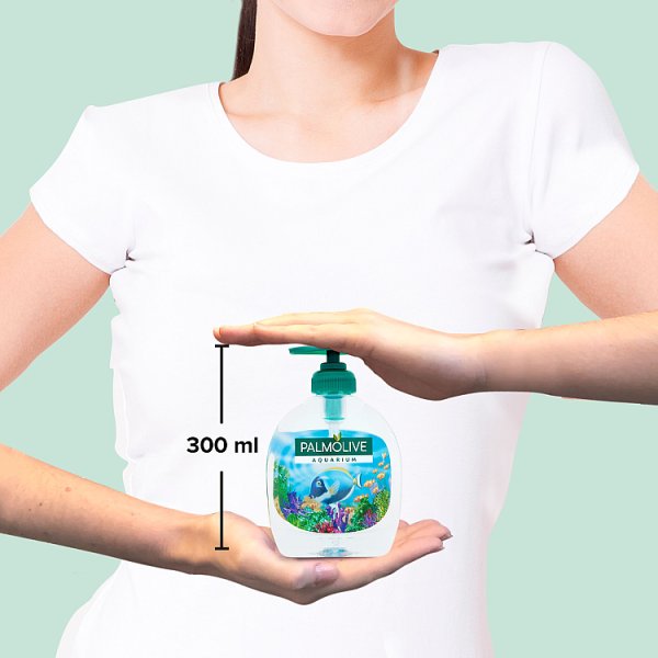 Palmolive Aquarium Delikatne mydło w płynie do rąk dla dzieci, dozownik 300 ml