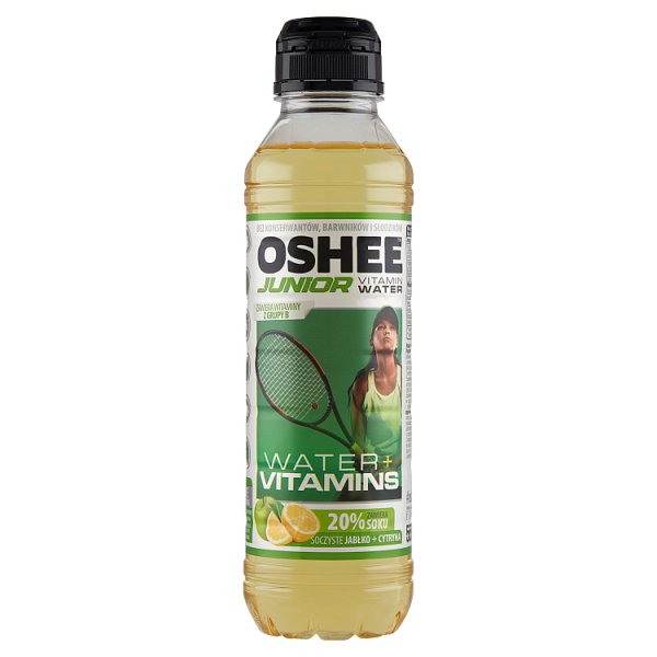 Oshee Junior Napój niegazowany soczyste jabłko + cytryna 555 ml