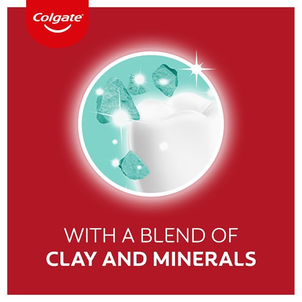 Colgate Max White Clay &amp; Minerals wybielająca pasta do zębów z glinką i minarałami 75ml