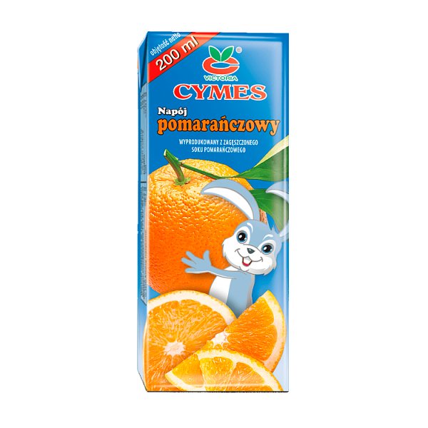 Victoria Cymes Napój owocowe 200 ml pomarańcza