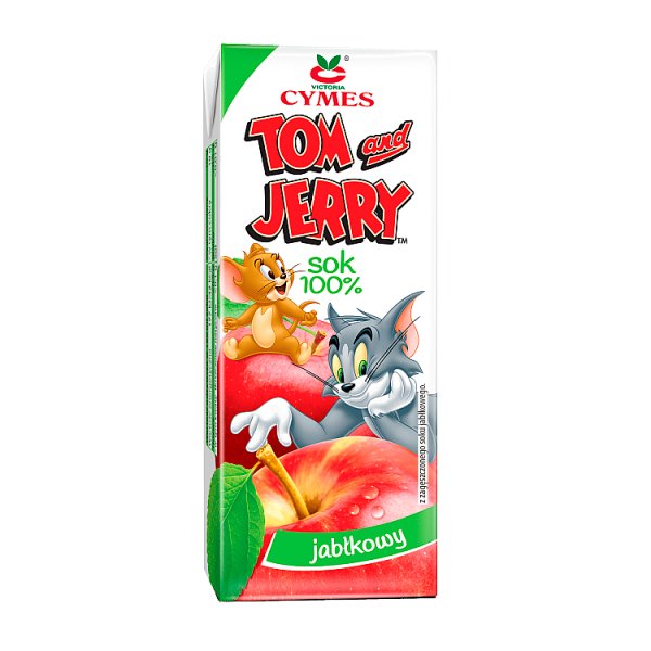 Victoria Cymes Sok Tom &amp; Jerry 200 ml jabłkowy