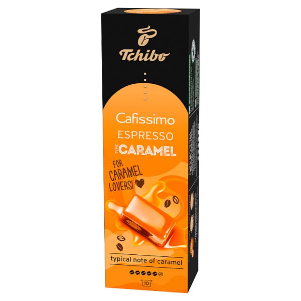 Tchibo Cafissimo Espresso Caramel Kawa palona mielona w kapsułkach 75 g (10 x 7,5 g)