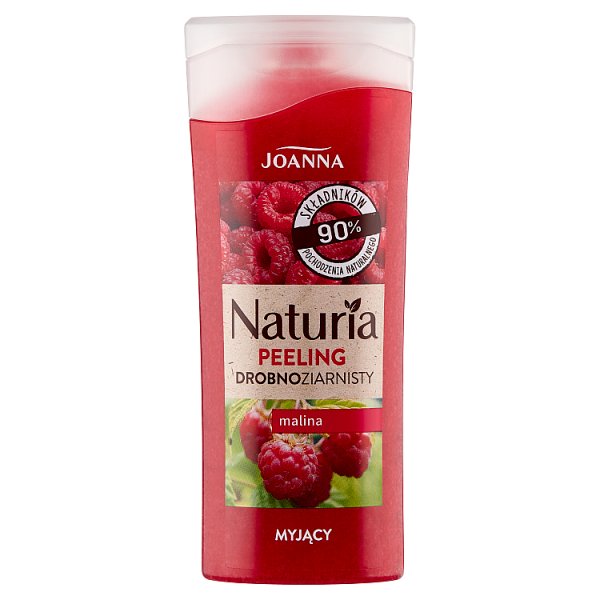 Joanna Naturia Peeling drobnoziarnisty malina 100 g