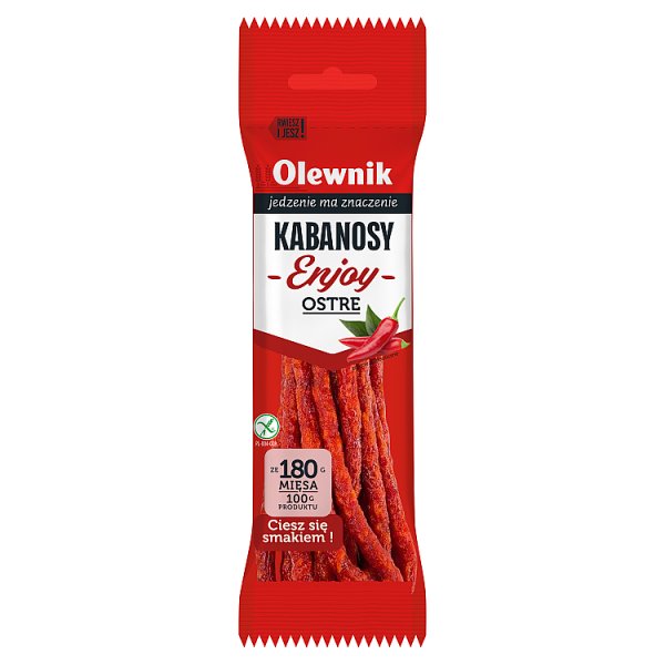 Olewnik Enjoy Kabanosy ostre 105 g