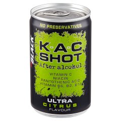 Kac Shot Ultra Citrus Gazowany napój energetyzujący 150 ml