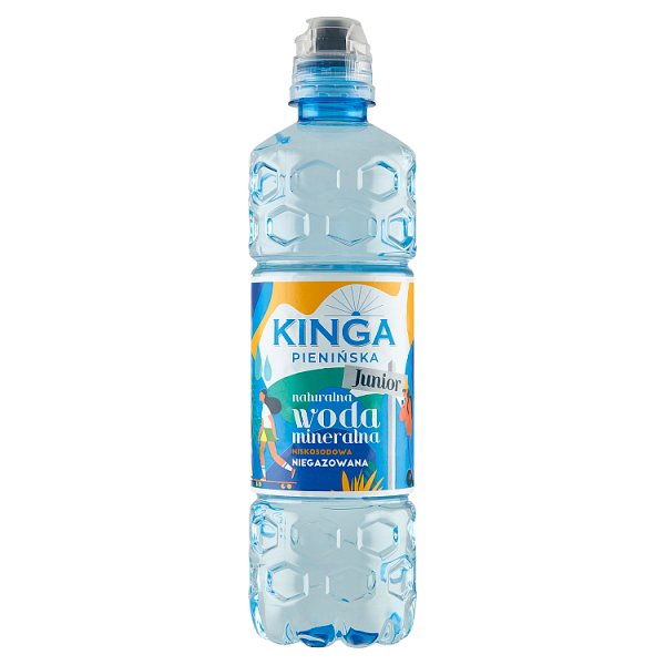 KINGA PIENIŃSKA Junior Woda mineralna niskosodowa niegazowana 500 ml