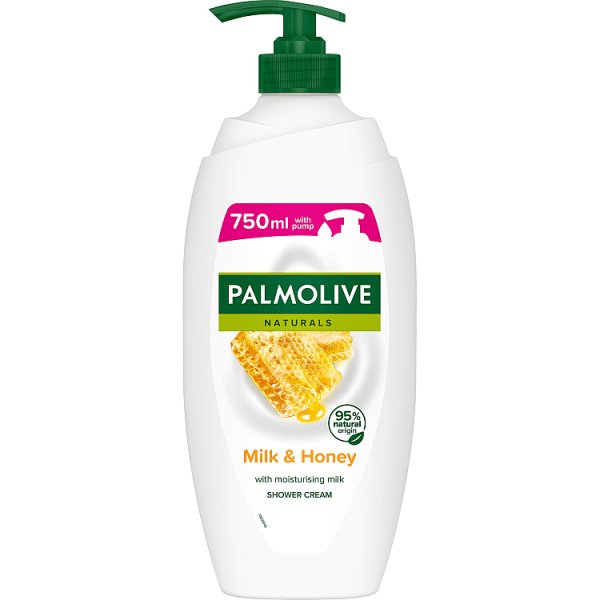 Palmolive Naturals Honey&amp;Milk, kremowy żel pod prysznic mleko i miód 750ml
