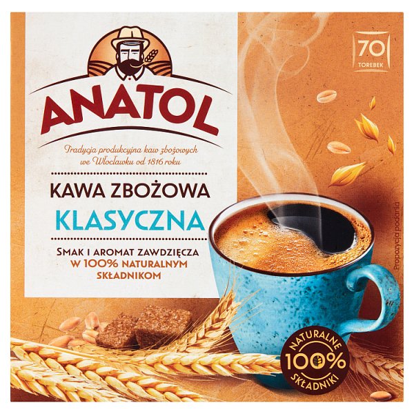 Anatol Kawa zbożowa klasyczna 294 g (70 sztuk)