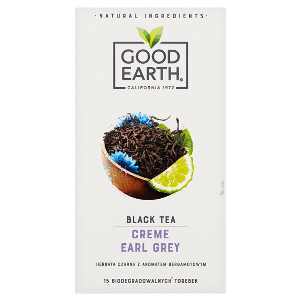 Good Earth Herbata czarna z aromatem bergamotowym 36 g (15 torebek)