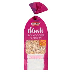 Benus Musli 5-owocowe 350 g