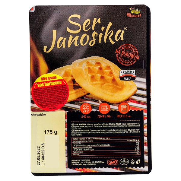 Milkeffekt Ser Janosika 175 g i Sos barbecue 50 g