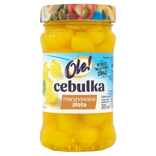 Ole! Cebulka marynowana złota 280 g