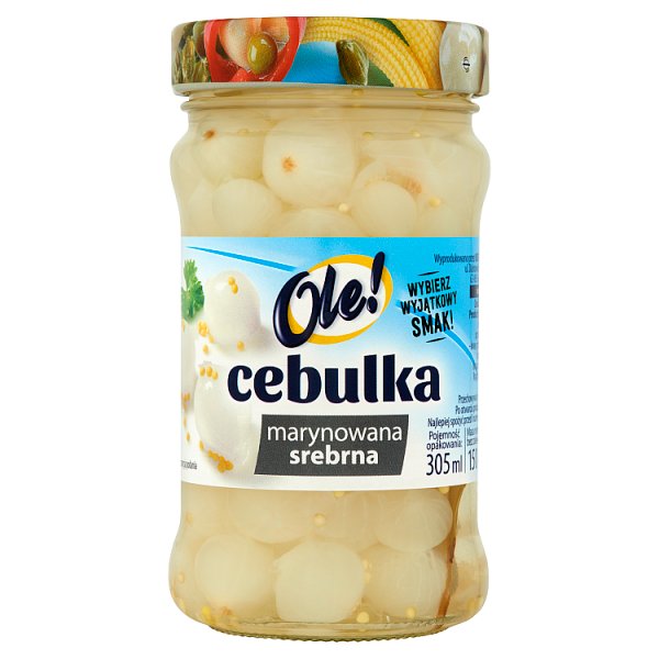 Ole! Cebulka marynowana srebrna 280 g