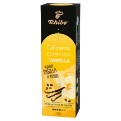 Tchibo Cafissimo Espresso Vanilla Kawa palona mielona w kapsułkach 70 g (10 x 7 g)