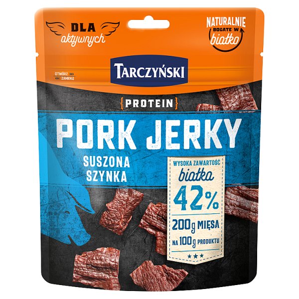 Tarczyński Protein Pork Jerky Suszona szynka 40 g