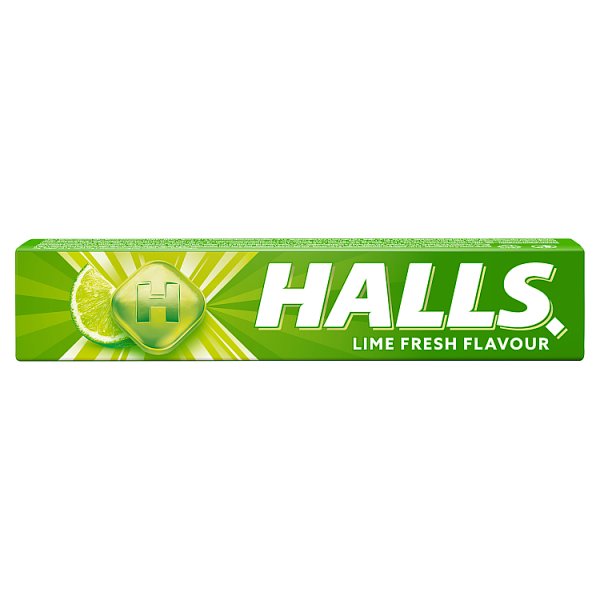 Halls Cukierki o smaku limonki 33,5 g