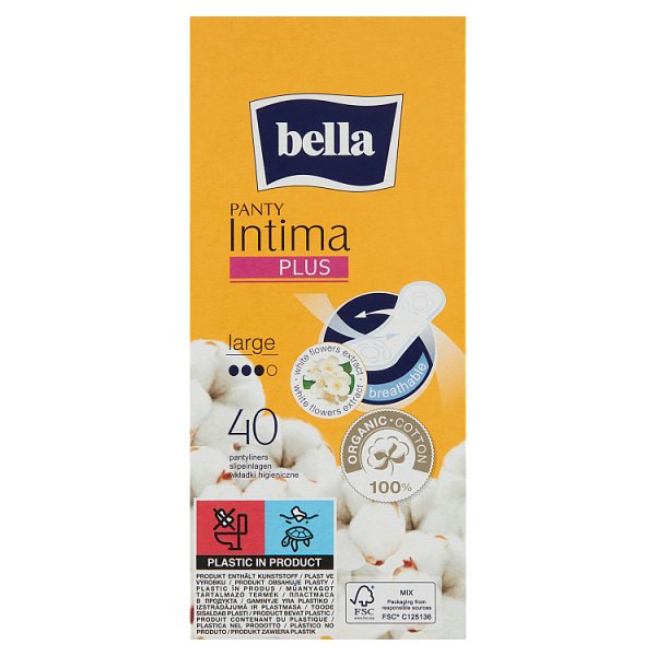 Bella Intima Plus Panty Large Wkładki higieniczne 40 sztuk