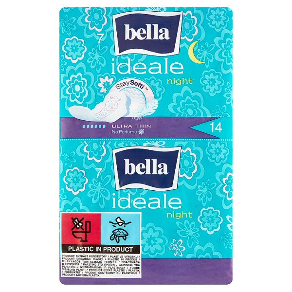 Bella Ideale Night Ultra Thin Podpaski higieniczne 14 sztuk