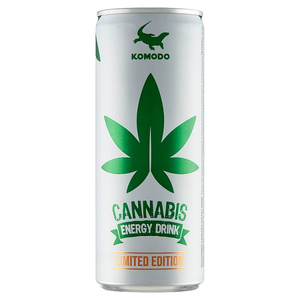 Komodo Cannabis Gazowany napój energetyzujący 250 ml