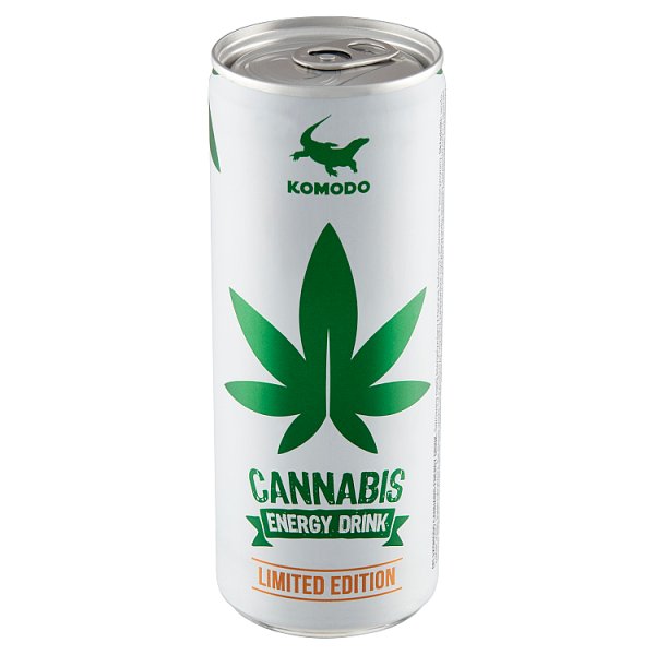 Komodo Cannabis Gazowany napój energetyzujący 250 ml