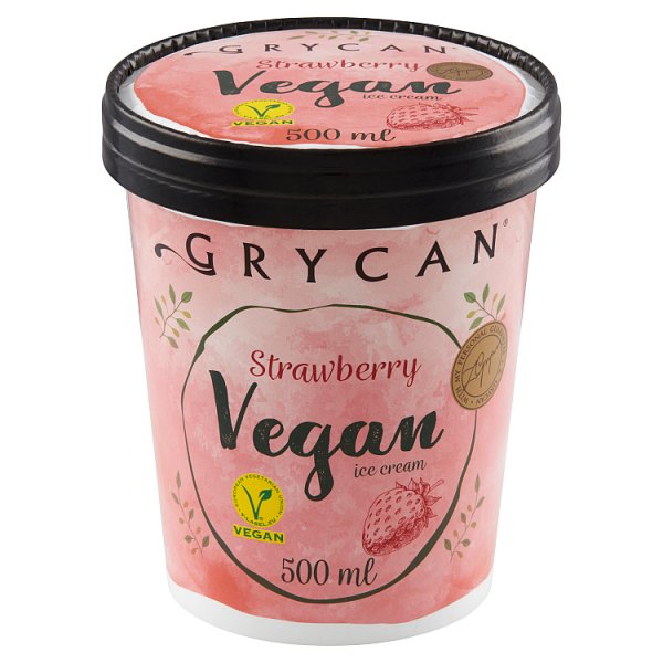 Grycan Vegan Lody truskawkowe 500 ml