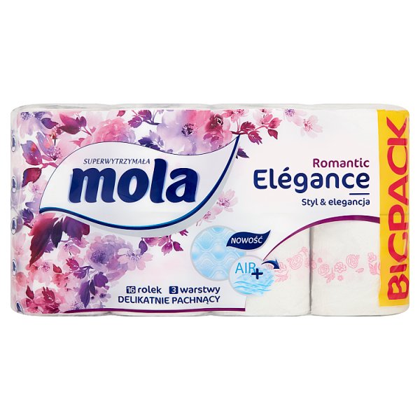 Mola Elégance Romantic Papier toaletowy 16 rolek