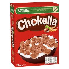 Nestlé Chokella Płatki śniadaniowe o smaku orzechów laskowych 350 g