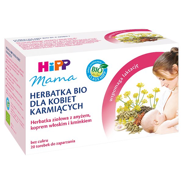 HiPP BIO Mama Herbatka dla kobiet karmiących 30 g (20 x 1,5 g)