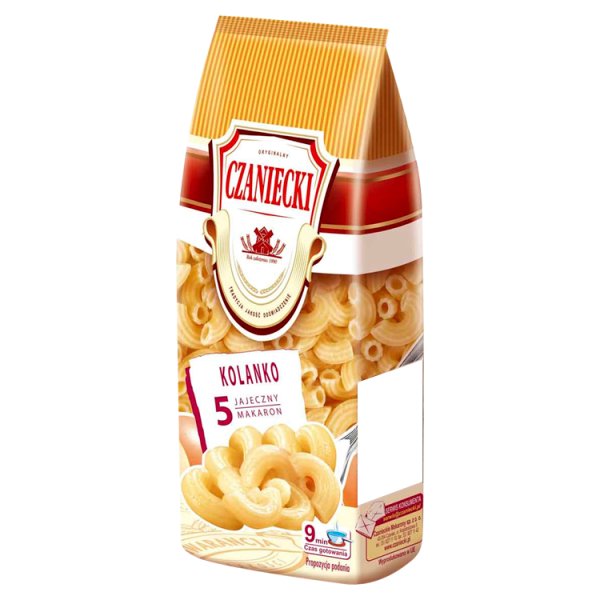 Czaniecki Makaron 5 jajeczny kolanko 250 g