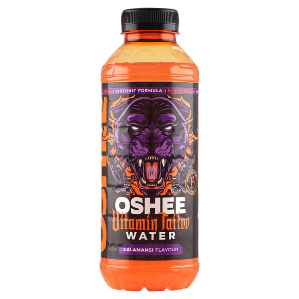 Oshee Witamin Tattoo Water Napój izotoniczny o smaku kalamansi 555 ml