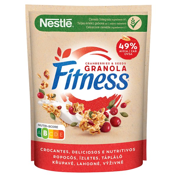Nestlé Fitness Cranberries &amp; Seeds Granola 300 g