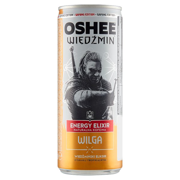 Oshee Wiedźmin Energy Elixir Wilga Wiedźmiński eliksir o smaku tropikalnym 250 ml