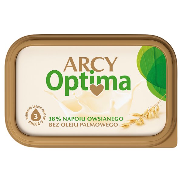 Arcy Optima Margaryna roślinna 400 g