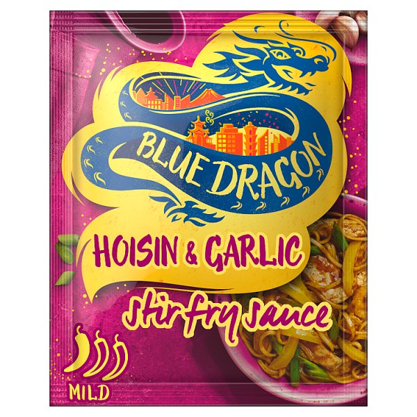 Blue Dragon Sos stir-fry aromatyczny z pastą sojową sosem sojowym czosnkiem i przyprawami 120 g