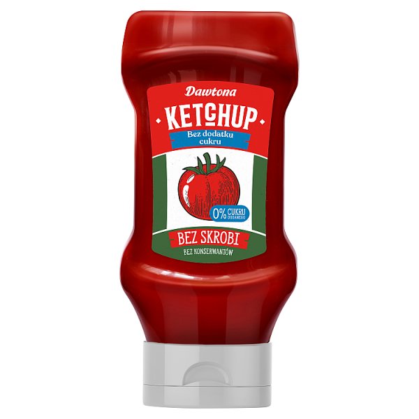 Dawtona Ketchup bez dodatku cukru 450 g