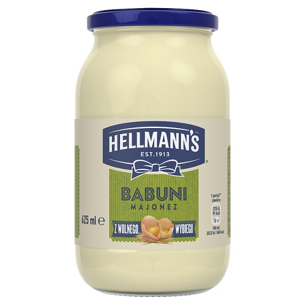 Hellmann&#039;s Majonez babuni 625 ml