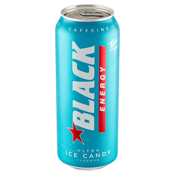 Black Energy Ultra Ice Candy Gazowany napój energetyzujący 250 ml