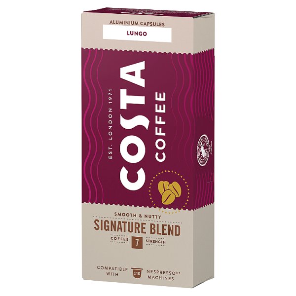 COSTA COFFEE Signature Blend Lungo Kawa w kapsułkach 57 g (10 x 5,7 g)