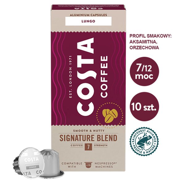 COSTA COFFEE Signature Blend Lungo Kawa w kapsułkach 57 g (10 x 5,7 g)