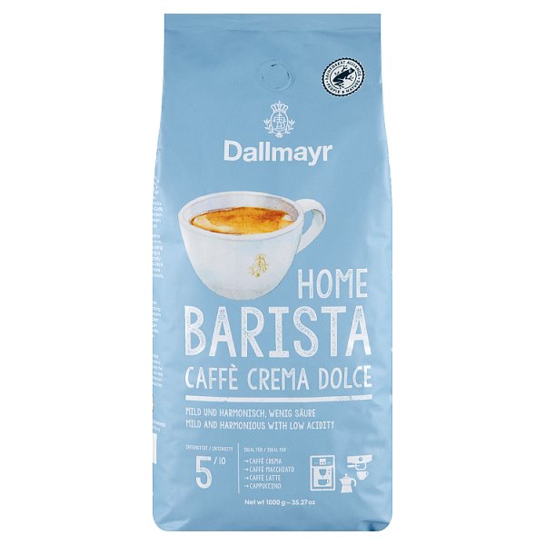 Dallmayr Home Barista Caffe Crema Dolce Kawa ziarnista 1000 g