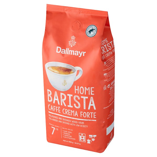 Dallmayr Home Barista Caffe Crema Forte Kawa ziarnista 1000 g