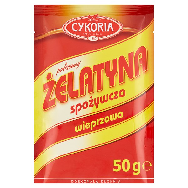 Cykoria Żelatyna spożywcza wieprzowa 50 g