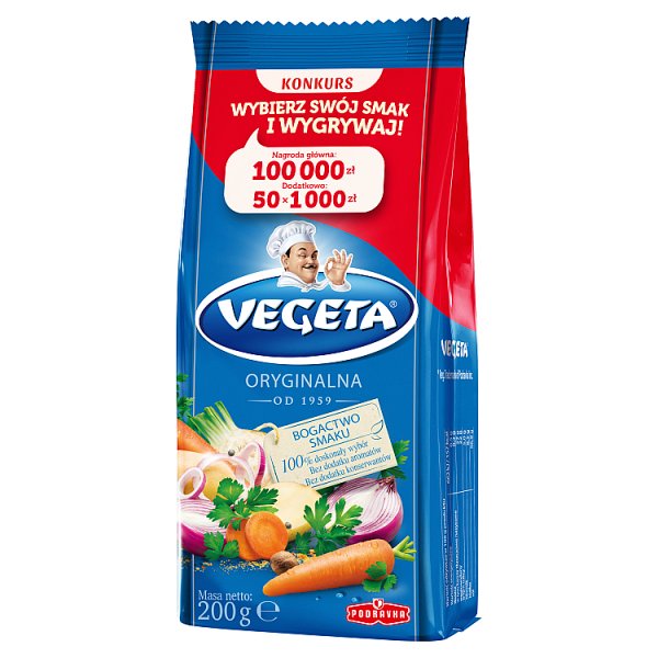 Vegeta Przyprawa warzywna do potraw 200 g