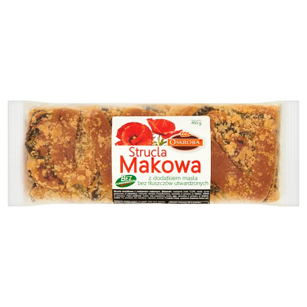 Oskroba Strucla makowa 450 g